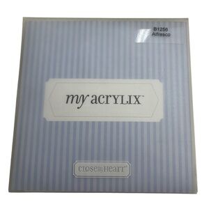 Close to My Heart My Acrylix Stamp Set- Alfresco Number B1256
